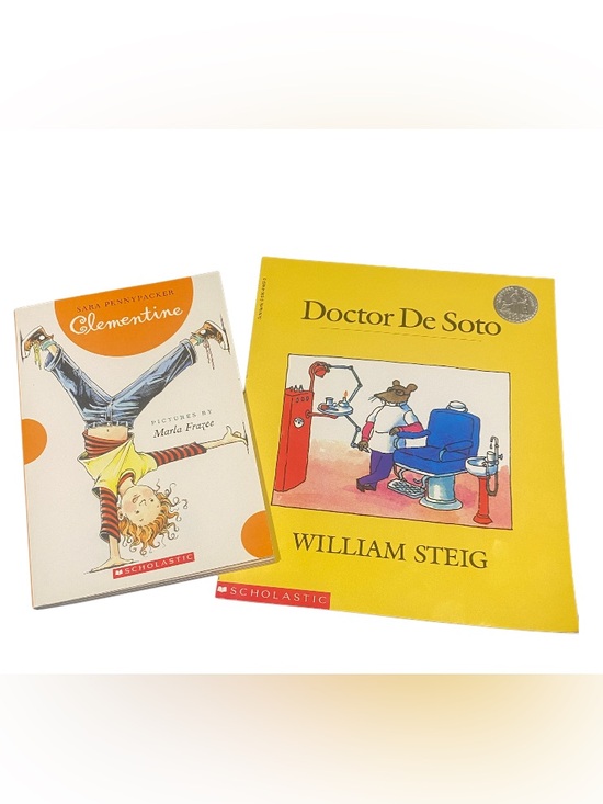 Scholastic Other - Scholastic Doctor De Soto and Clementine Kids Books (2)